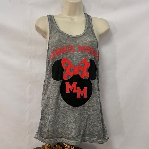 MINNIE MOUSE DISNEY LOGO‎ MM TANK SIZE S - Picture 1 of 4